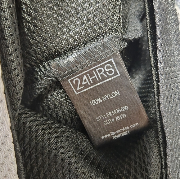 24HRS Wonderland Photo Print Mesh Basketball shorts Black L - Picture 4 of 5